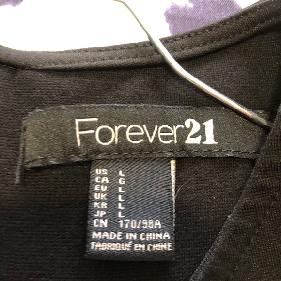 Forever 21 Shirt - size medium, black - Picture 4 of 4